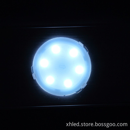 Factory Price DC24V 6leds 1.5W IP67 DMX512 RGB SMD5050 45mm Point LED